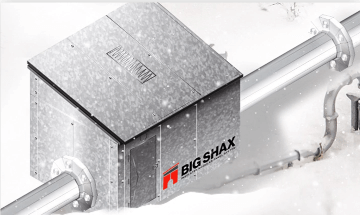 Big Shax enclosure during winter